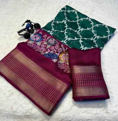 Vastrangan digital print saree lot wholesale in surat